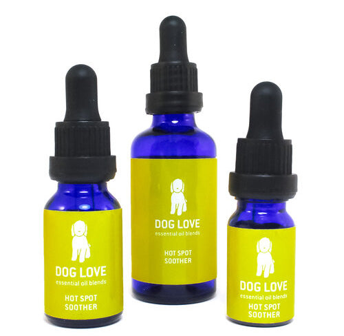 Essential oil for shop dog hot spots